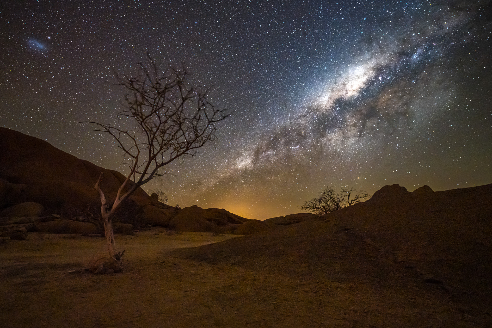 Droga Mleczna, Namibia
